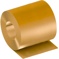 Фольга бронзовая 1x1500 мм (100 мкм) БрБ2 ГОСТ 1789-2013