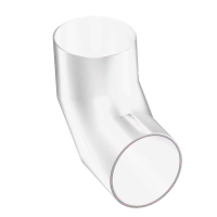 Кожух (окожушка) оцинкованный для отвода 60° 120x0,55 мм ГОСТ 30732-2020