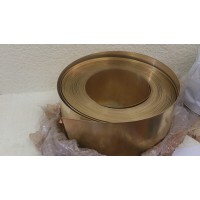 Лента латунная ДПРНМ 100x0,05 мм Л90 ГОСТ 2208-2007