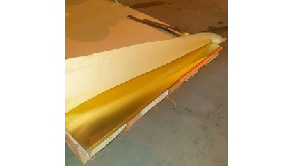 лист латунный ДПРНМ 0,5x1000x2000 мм ЛС58-2 купить в Кургане