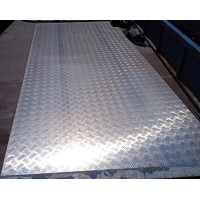 Лист алюминиевый рифленый квинтет 1x1000x2000 мм АМг3 ГОСТ 21631-2023