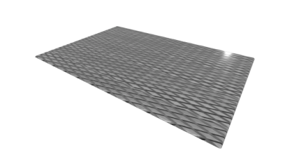 лист нержавеющий рифленый ромб 4 мм 08Х17Т купить в Кургане