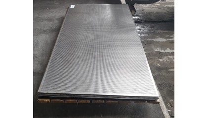 лист перфорированный нержавеющий 1 мм Qg 5-8 12Х18Н10Т купить в Кургане