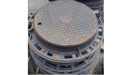 люк чугунный ГТС легкий круглый Л 750x45 мм СЧ10 купить в Кургане