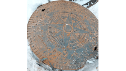 люк чугунный С (В125) круглый 650 мм СЧ10 купить в Кургане