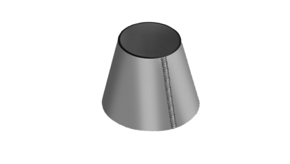 обечайку стальную коническую 3000x2020x26 мм Ст20 купить в Кургане