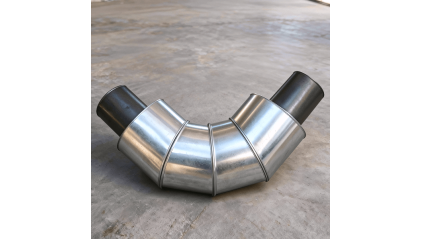 отвод оцинкованный в ППУ изоляции 90° 159х7 мм купить в Кургане