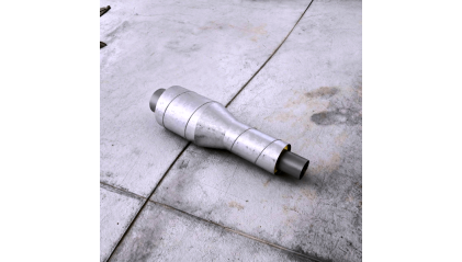 Переход в ППУ-ОЦ изоляции 108х6(180)-76х4(140) мм фото переход в ППУ-ОЦ изоляции 108х6(180)-76х4(140) мм купить в Кургане