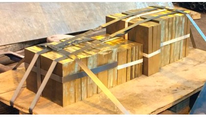 плиту латунную 5 мм ЛЖМц59-1-1 купить в Кургане