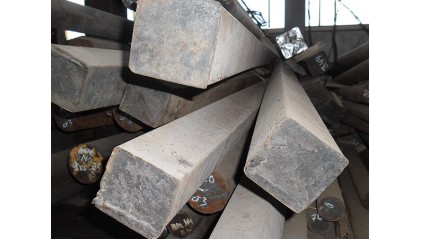 Поковка стальная квадратная 100 мм ХВГ фото поковку стальную квадратную 100 мм ХВГ купить в Кургане