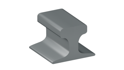 рельсы КР140 стальные крановые 10,5 м К76Ф купить в Кургане