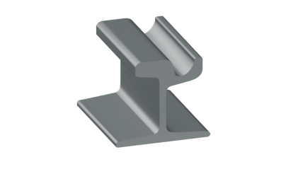 рельсы РТ62 стальные трамвайные 8 м Э76 купить в Кургане