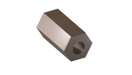 Шестигранник стальной буровой пустотелый 25x7,2 мм 55С2 фото шестигранник буровой пустотелый 25x7,2 мм 55С2 купить в Кургане