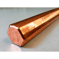 Шестигранник медный ДШГНП 19 мм М2 ГОСТ 1535-2006