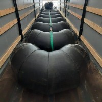 Скорлупа ППУ-ПЭ для отвода 45° 57x140 мм ГОСТ 30732-2020