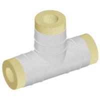 Скорлупа ППУ-ОЦ для тройника 1020x1020 мм ГОСТ 30732-2020