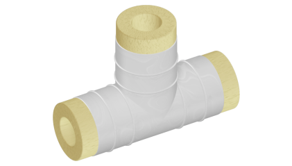 скорлупу ППУ-ОЦ для тройника 108x108 мм купить в Кургане