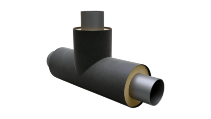 тройник в ППУ-ПЭ изоляции 108х4-89х4 мм купить в Кургане