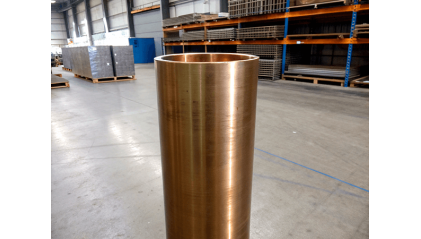 трубу бронзовую литую 85x16 мм БрБ2 купить в Кургане