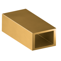 Труба латунная профильная прямоугольная ДПРНТ 110x55x2,5 мм ЛС59-1 ГОСТ 20900-2014