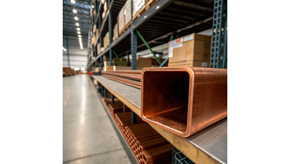 трубу медную профильную квадратную ДКВНМ 10x10x2,5 мм М3 купить в Кургане