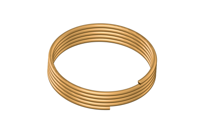 трубку латунную капиллярную ДКРНМ 1,2x0,6 мм ЛС59-1 купить в Кургане