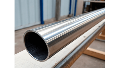 трубу нержавеющую овальную бесшовную 90x32 2 мм AISI 201 купить в Кургане