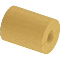 Цилиндр теплоизоляционный минераловатный вырезной без покрытия 1020x100x1200 мм НГ Ц 100 ГОСТ 23208-2022