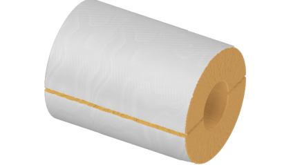 цилиндр теплоизоляционный минераловатный 1020x30x1200 мм НГ Ц 100 купить в Кургане