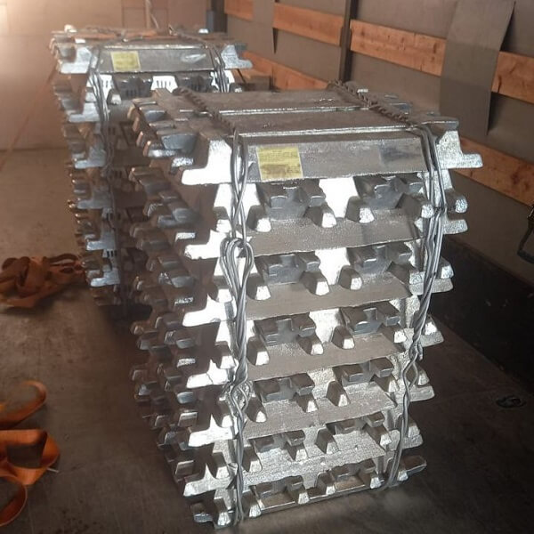 Чушка алюминиевая АК12 ГОСТ 1583-93 фото