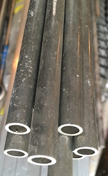 Труба алюминиевая холоднодеформированная бесшовная анодированная закаленная 25x2 мм АД31 ГОСТ 18475-82 хлыст фото