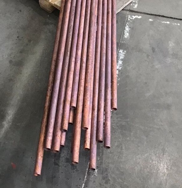 Труба медная бесшовная ДКРНТ 22x1 мм Cu-DHP ГОСТ 32598-2013 фото